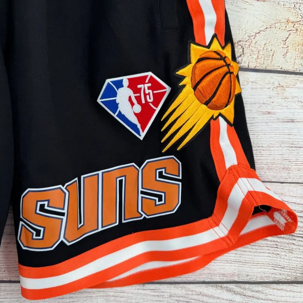 Pro Standard Phoenix Suns Chris Paul‎ Shorts Men's M Black/Orange Embroidered